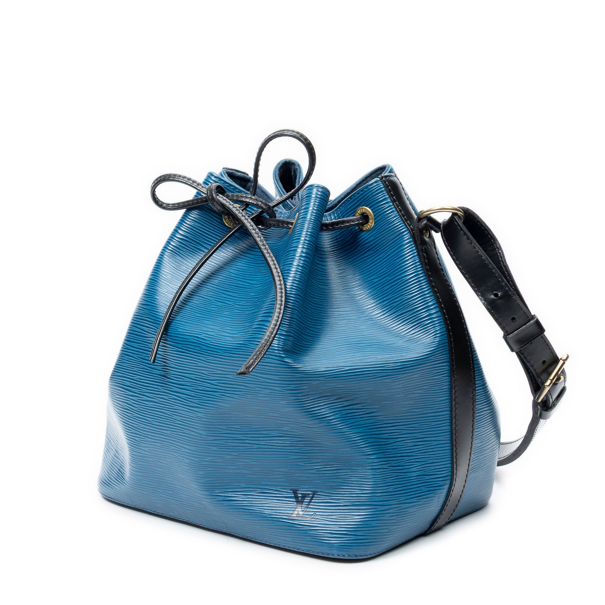 Sac Bandoulière Noé Bicolore PM Bleu Épi