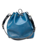 Sac Bandoulière Noé Bicolore PM Bleu Épi