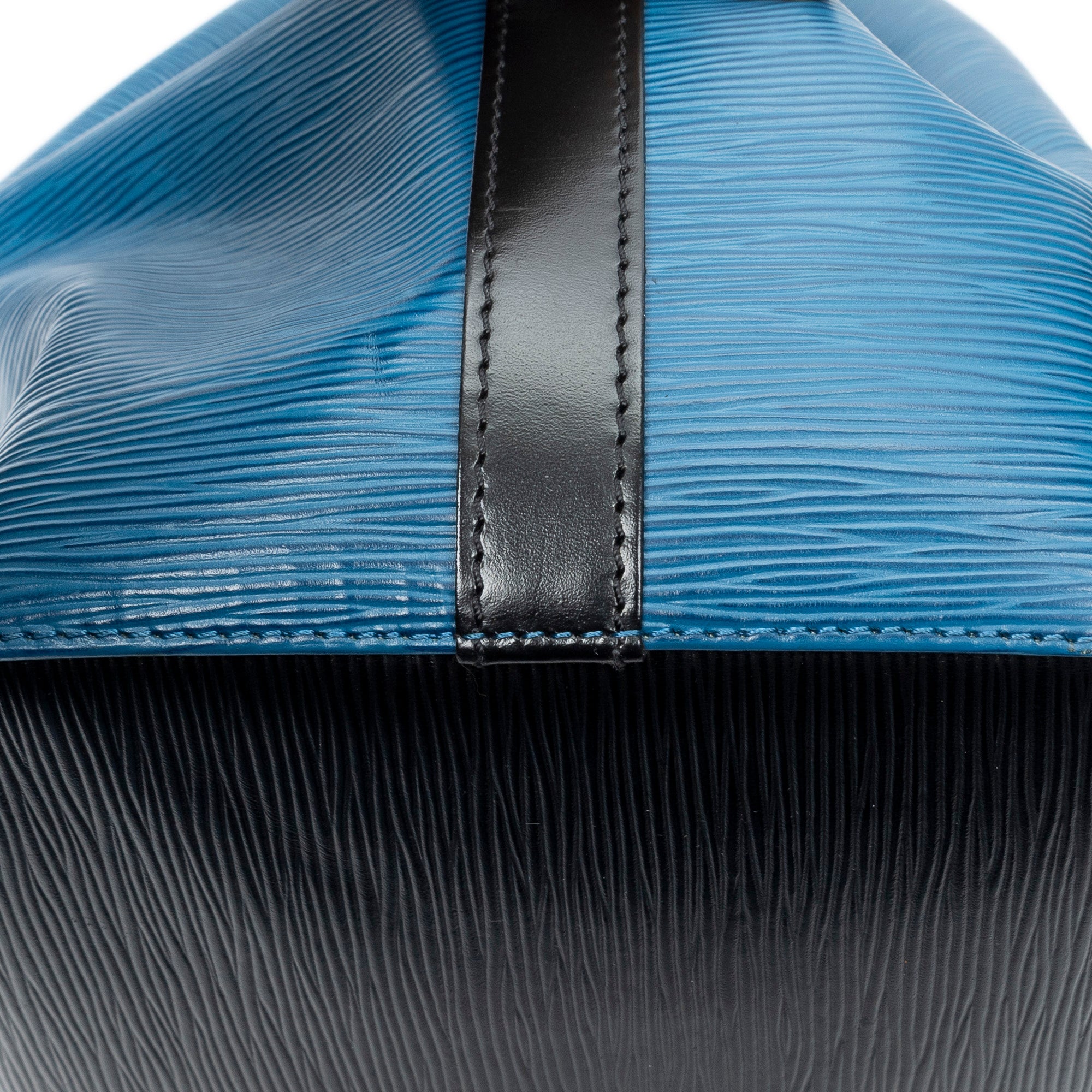 Sac Bandoulière Noé Bicolore PM Bleu Épi