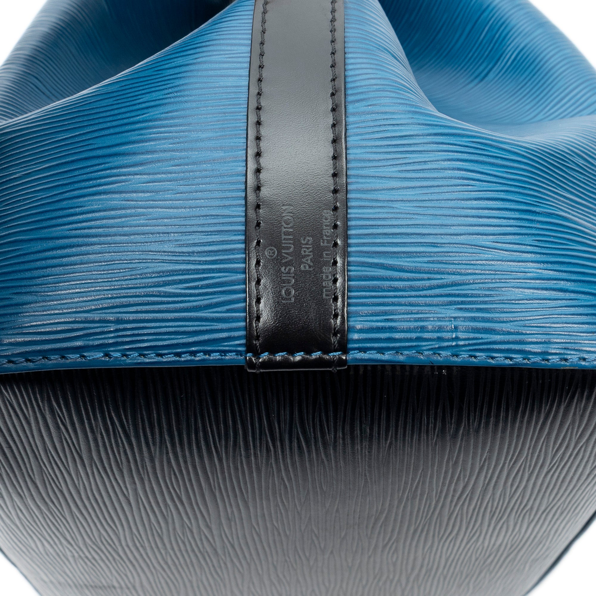 Sac Bandoulière Noé Bicolore PM Bleu Épi