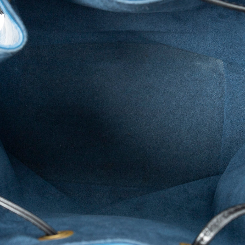 Sac Bandoulière Noé Bicolore PM Bleu Épi