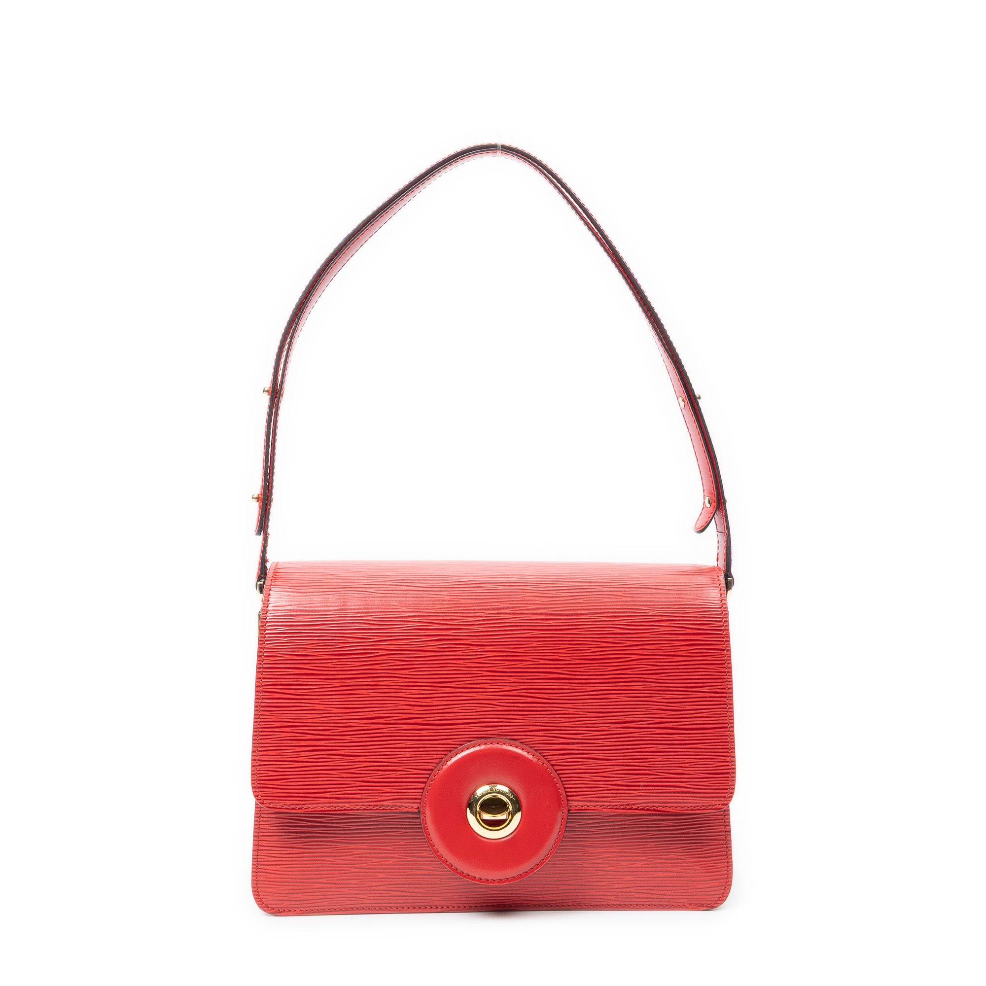 Shoulder Bag Friedland Red Epi