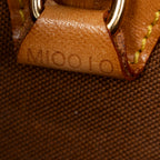 Handbag Ellipse PM Brown Monogram Canvas