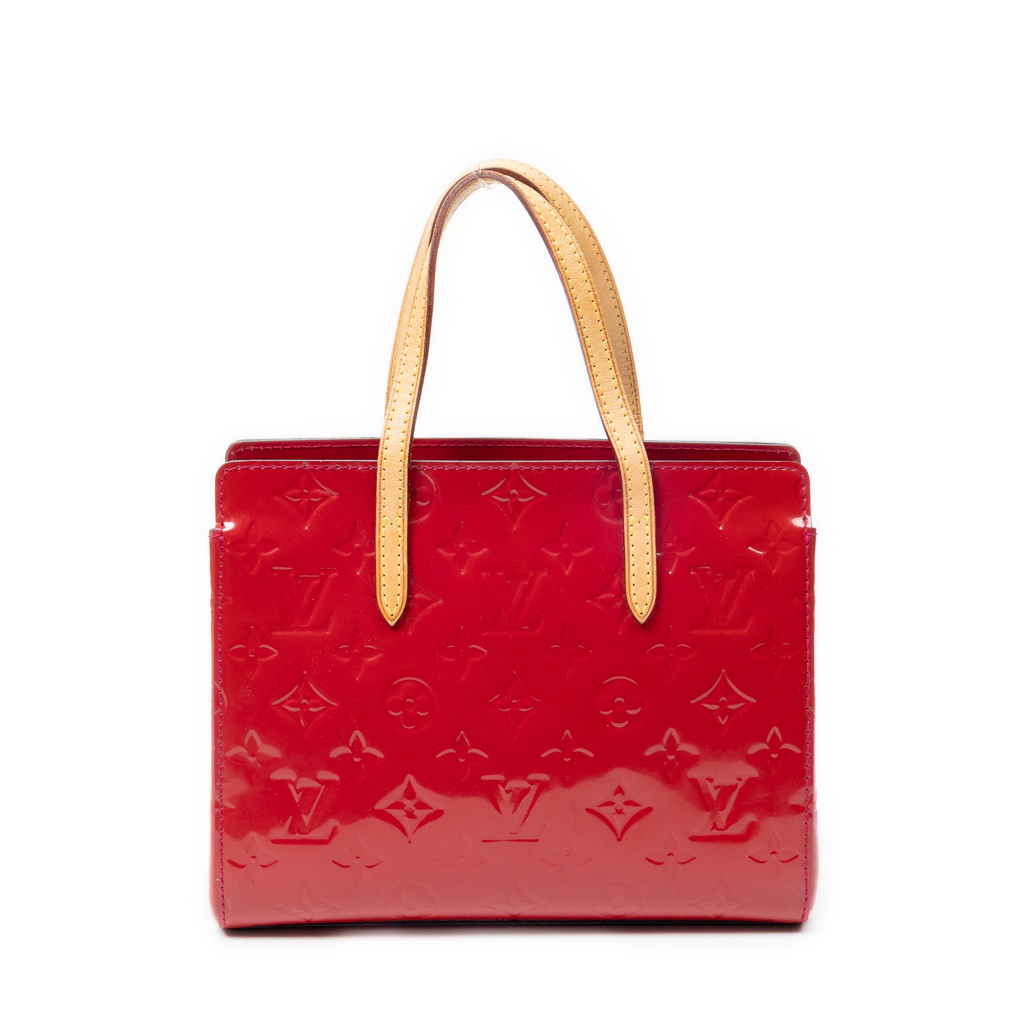 Handbag Catalina BB Red Monogram Vernis