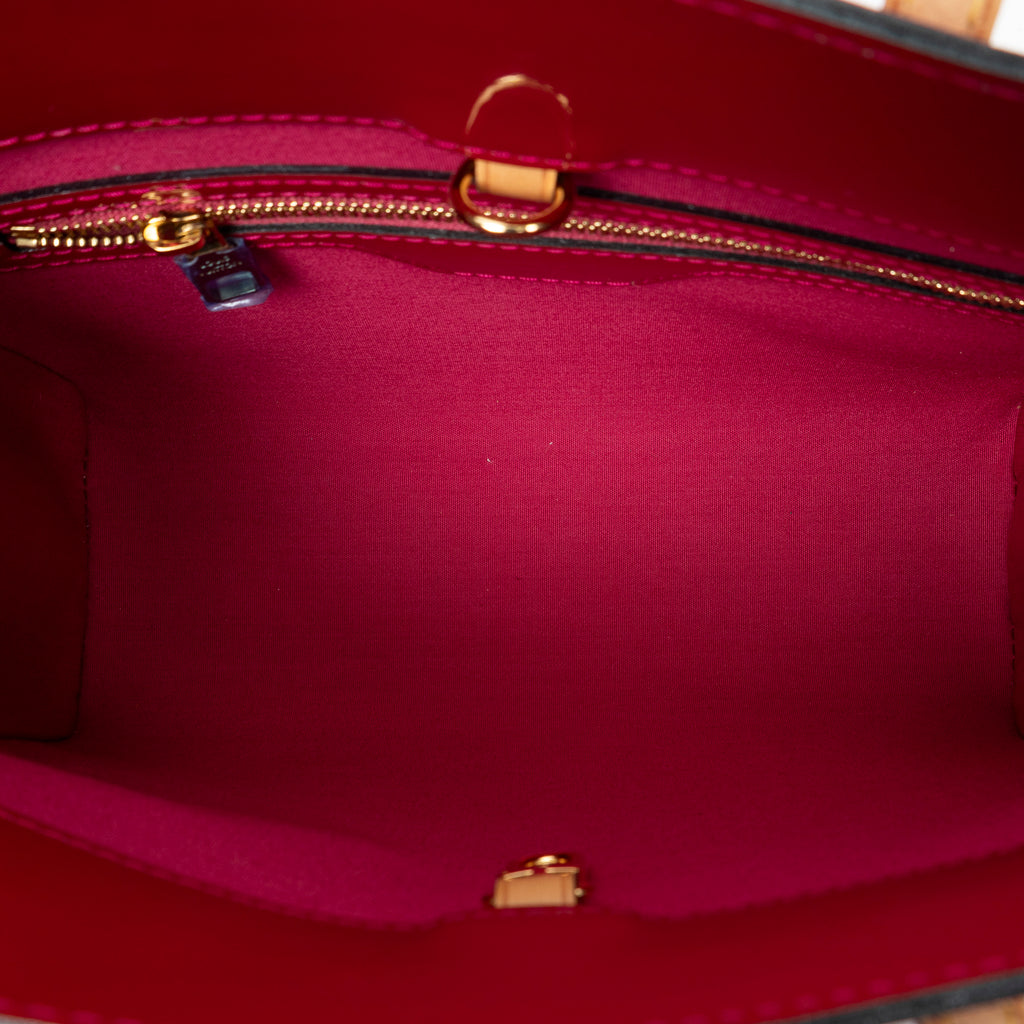 Handbag Catalina BB Red Monogram Vernis