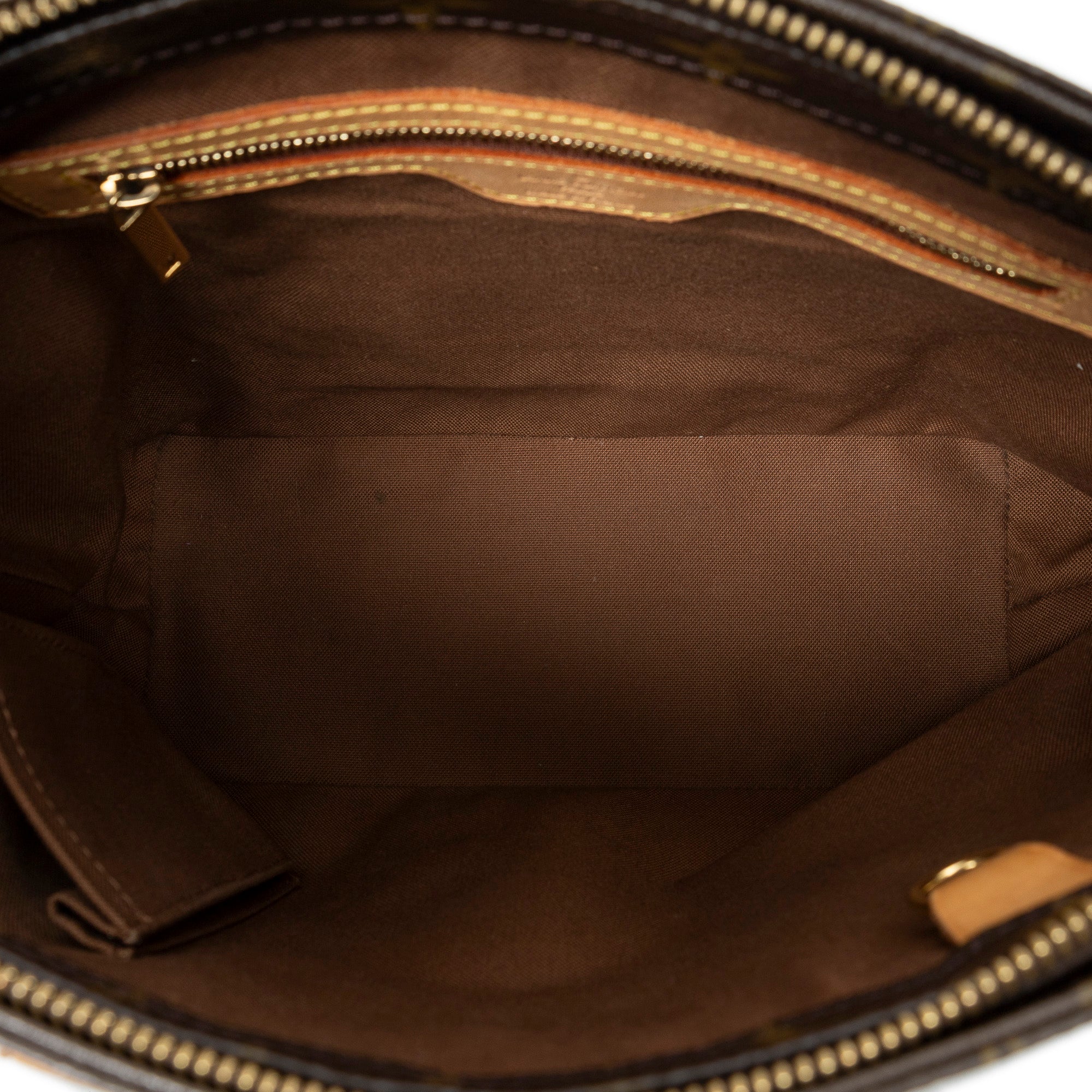 Shoulder Bag Cabas Piano Brown Monogram Canvas