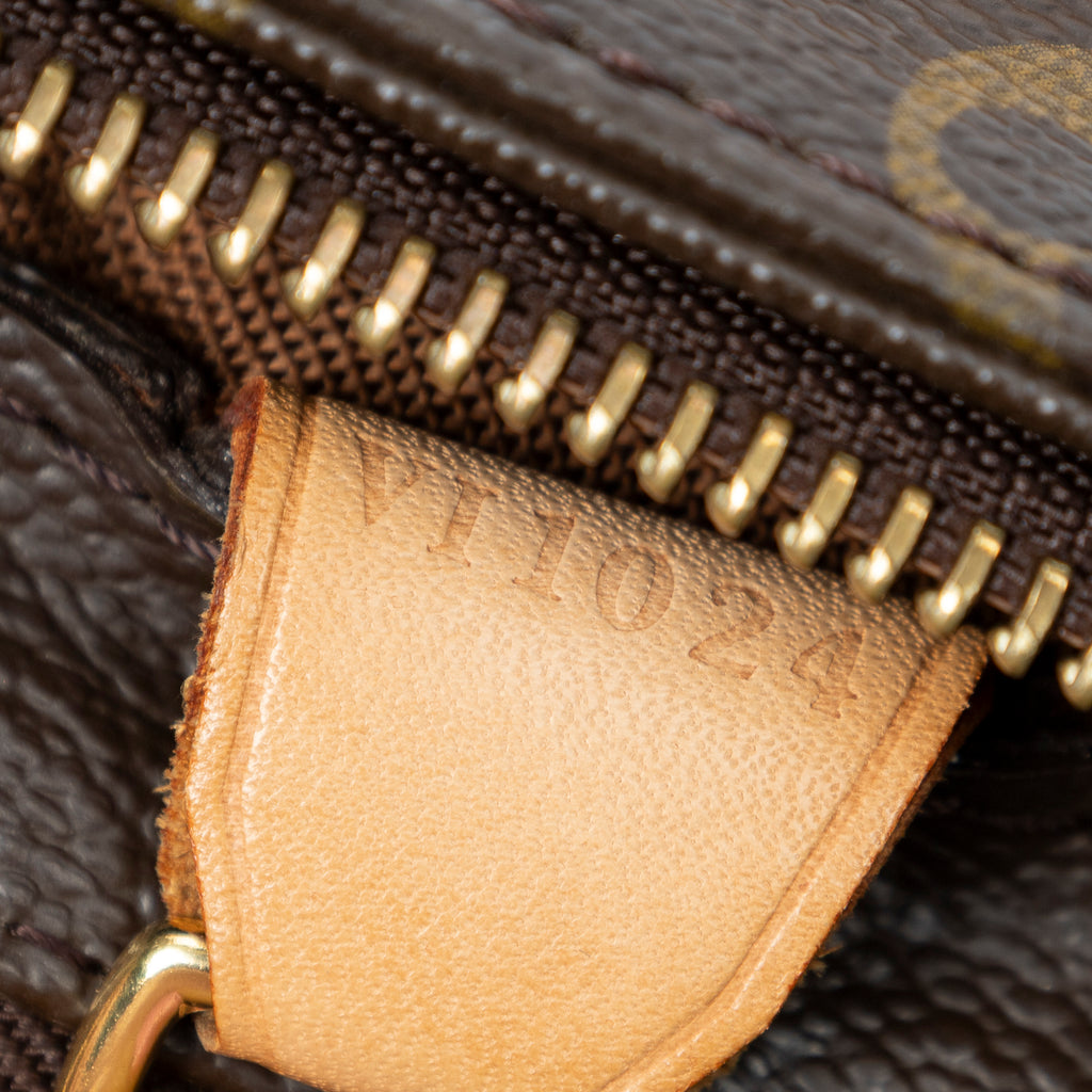 Shoulder Bag Cabas Piano Brown Monogram Canvas