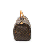 Travel Bag Keepall 50 Brown Monogram Canvas