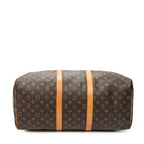 Travel Bag Keepall 50 Brown Monogram Canvas