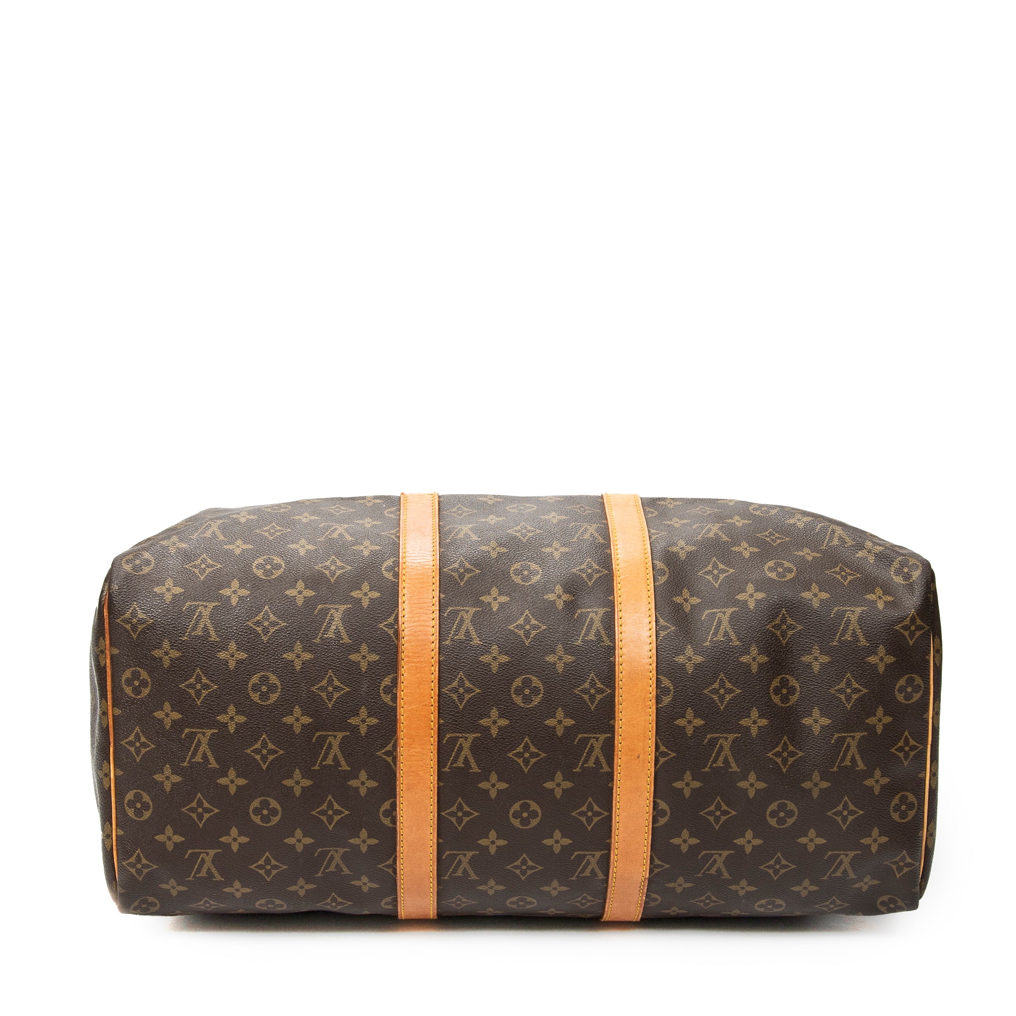 Travel Bag Keepall 50 Brown Monogram Canvas