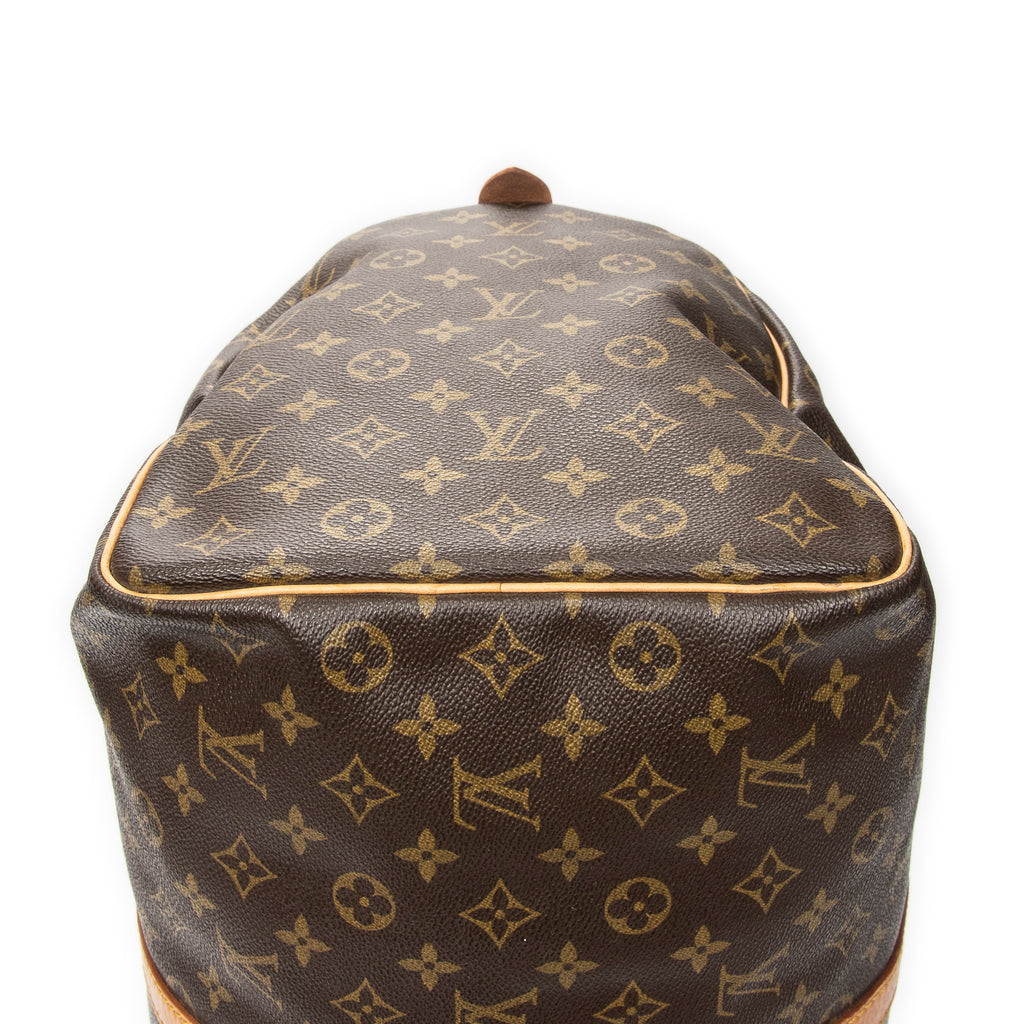 Travel Bag Keepall 50 Brown Monogram Canvas