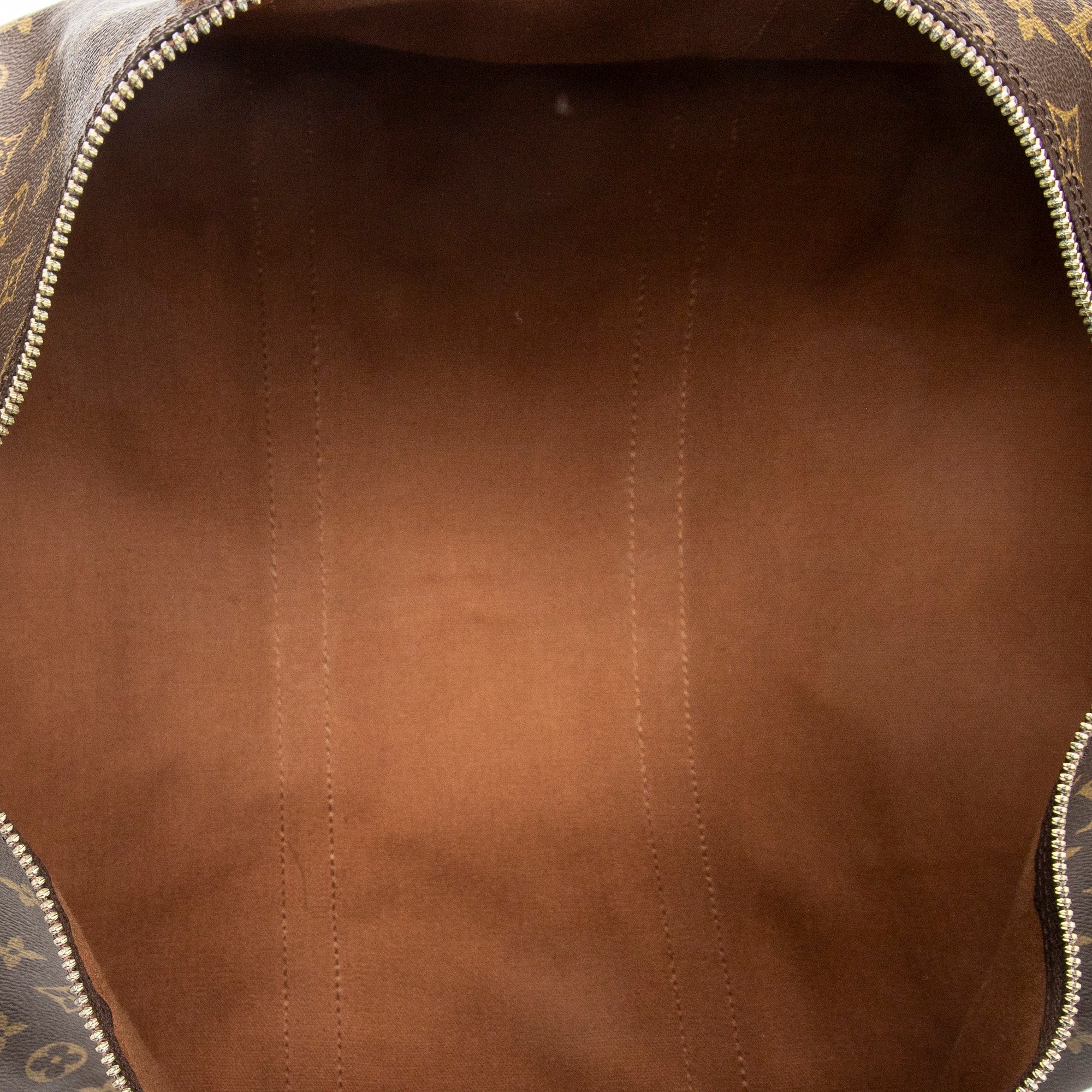 Travel Bag Keepall 50 Brown Monogram Canvas