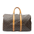 Travel Bag Keepall 45 Brown Monogram Canvas
