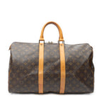 Travel Bag Keepall 45 Brown Monogram Canvas