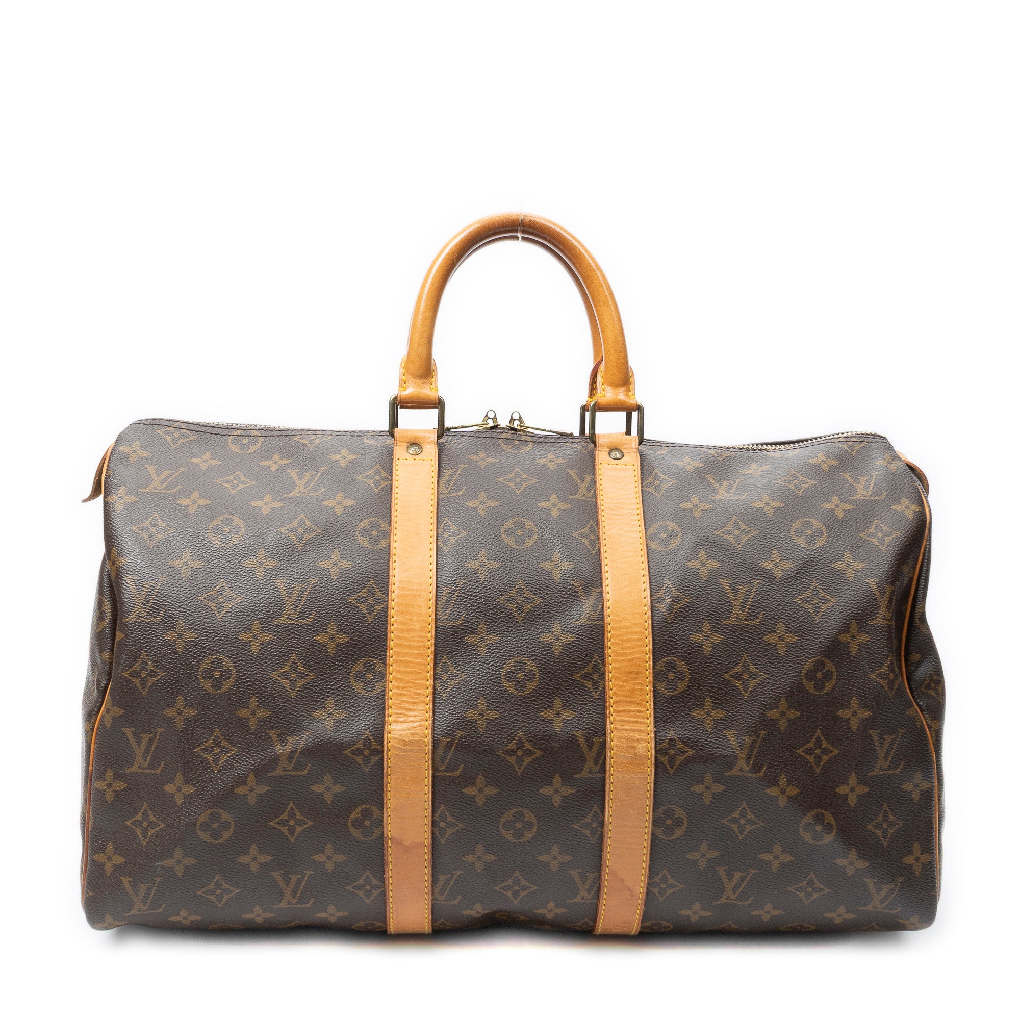 Travel Bag Keepall 45 Brown Monogram Canvas