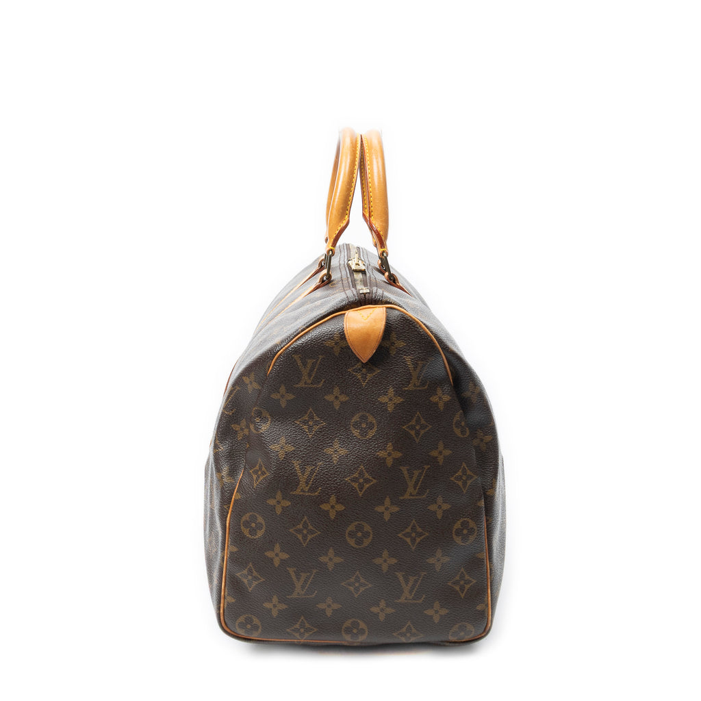Travel Bag Keepall 45 Brown Monogram Canvas