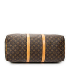 Travel Bag Keepall 50 Brown Monogram Canvas