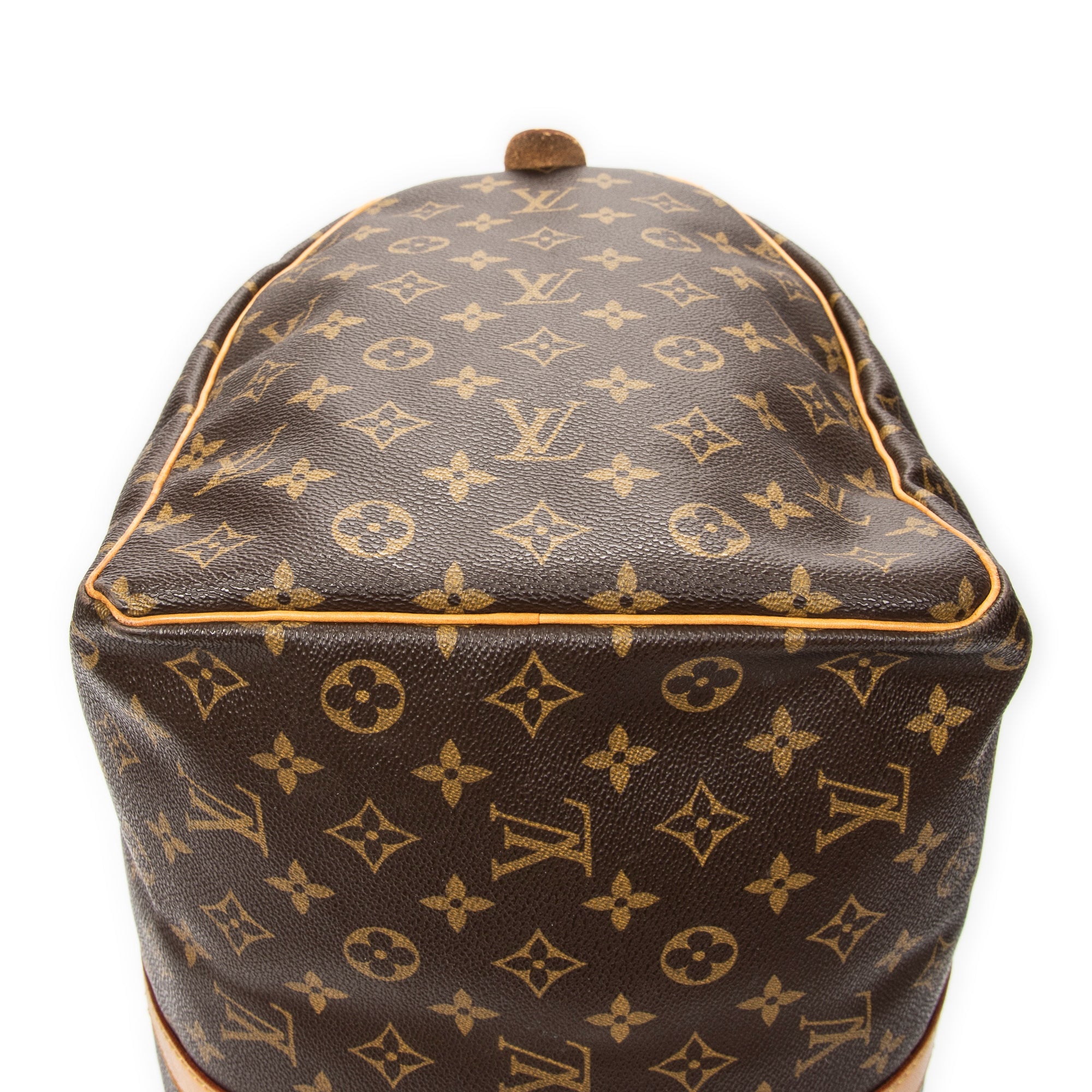 Travel Bag Keepall 50 Brown Monogram Canvas