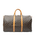 Travel Bag Keepall 50 Brown Monogram Canvas