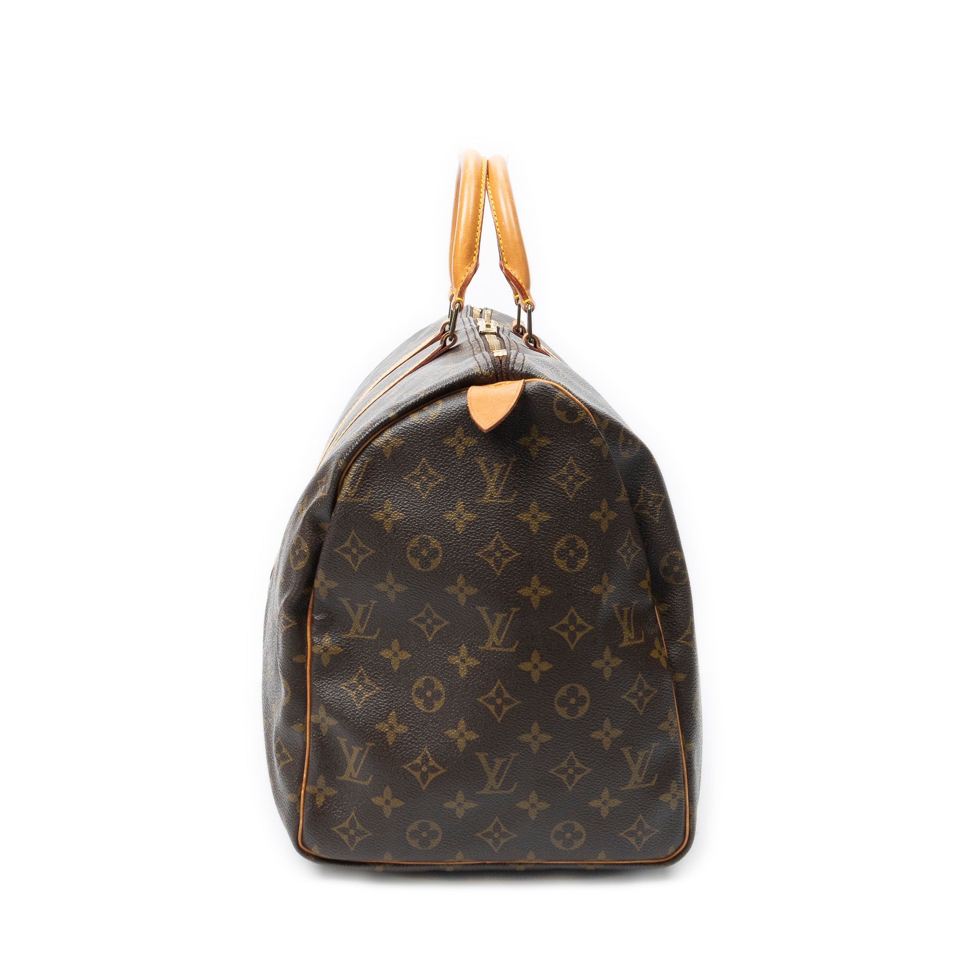 Travel Bag Keepall 50 Brown Monogram Canvas