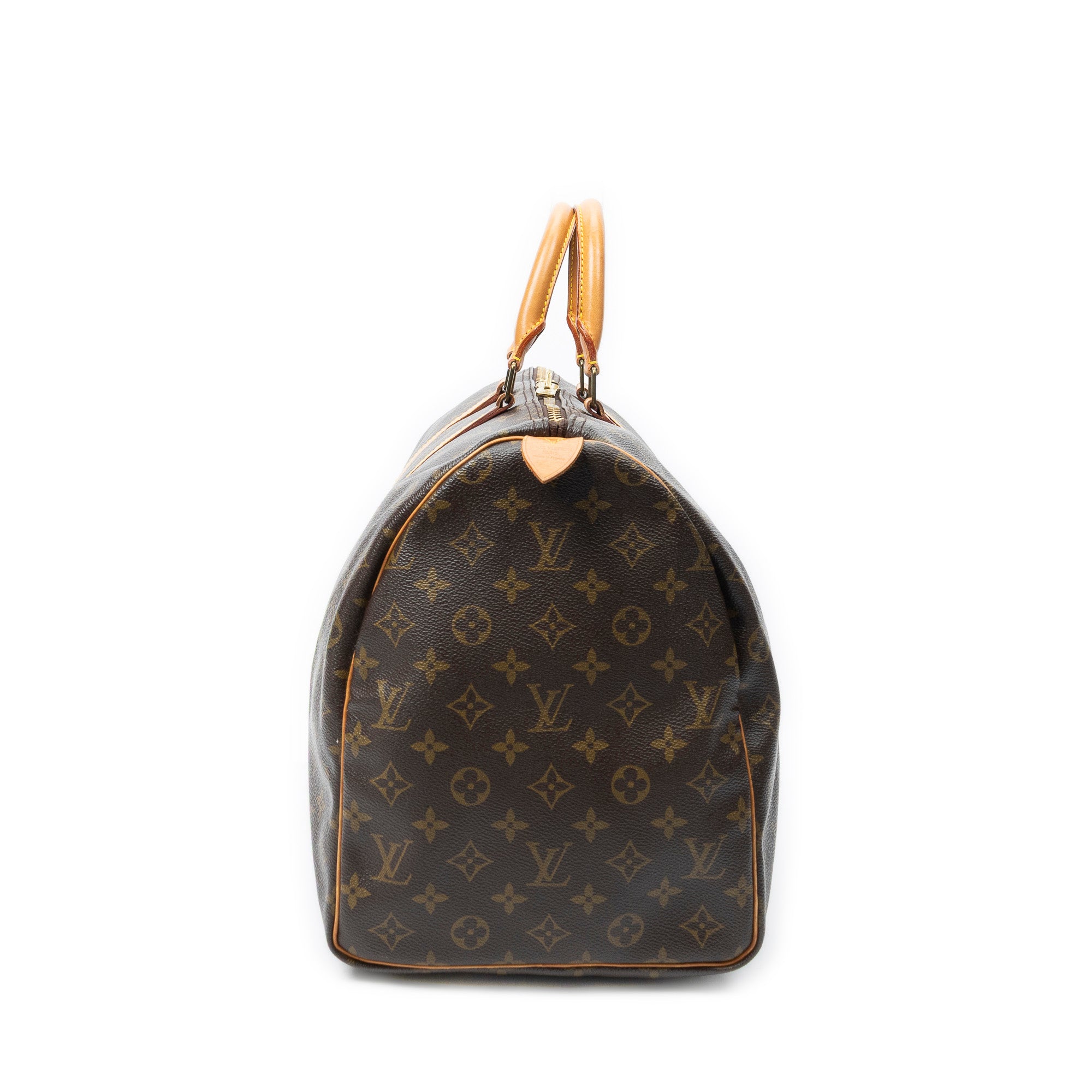 Travel Bag Keepall 50 Brown Monogram Canvas
