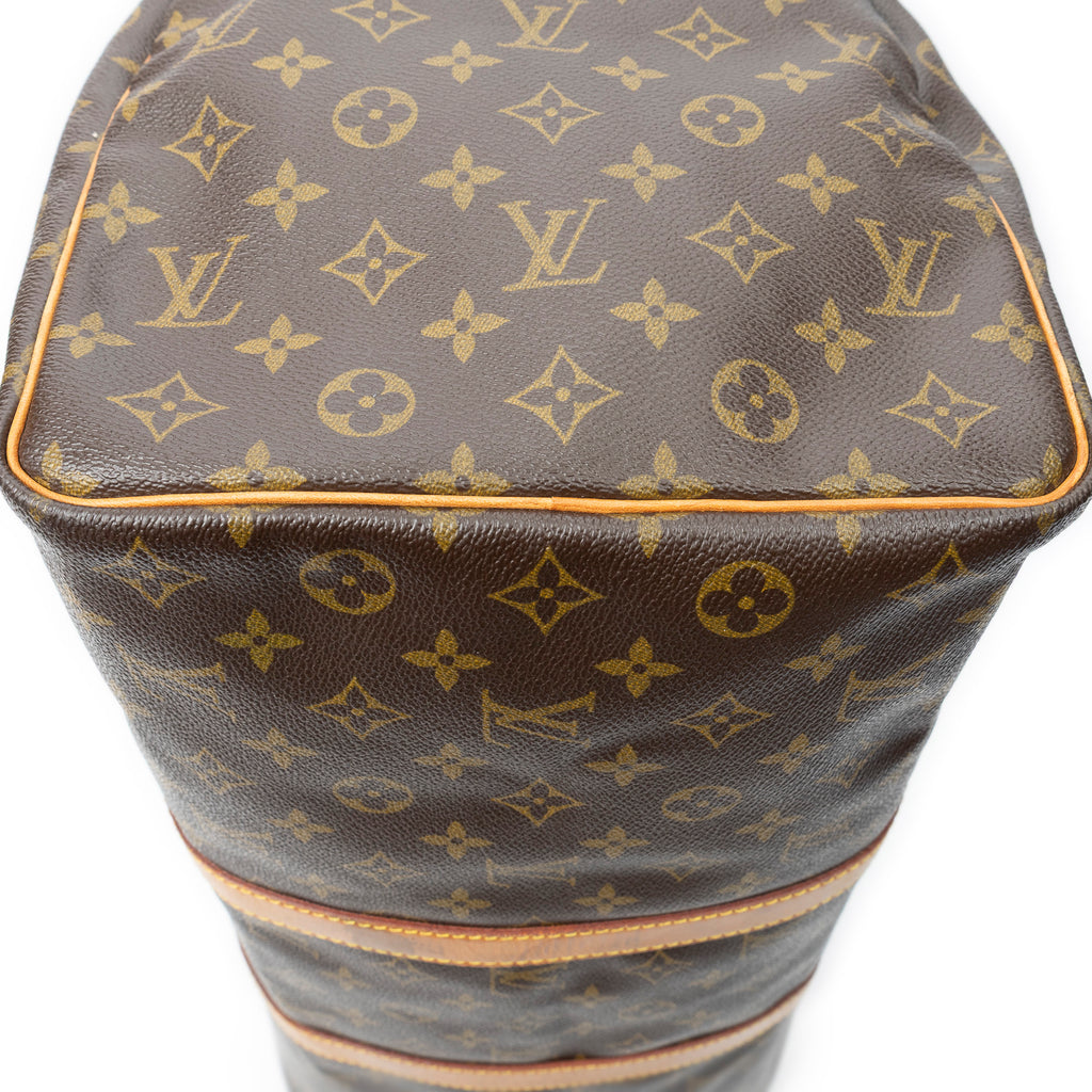 Travel Bag Keepall 50 Brown Monogram Canvas
