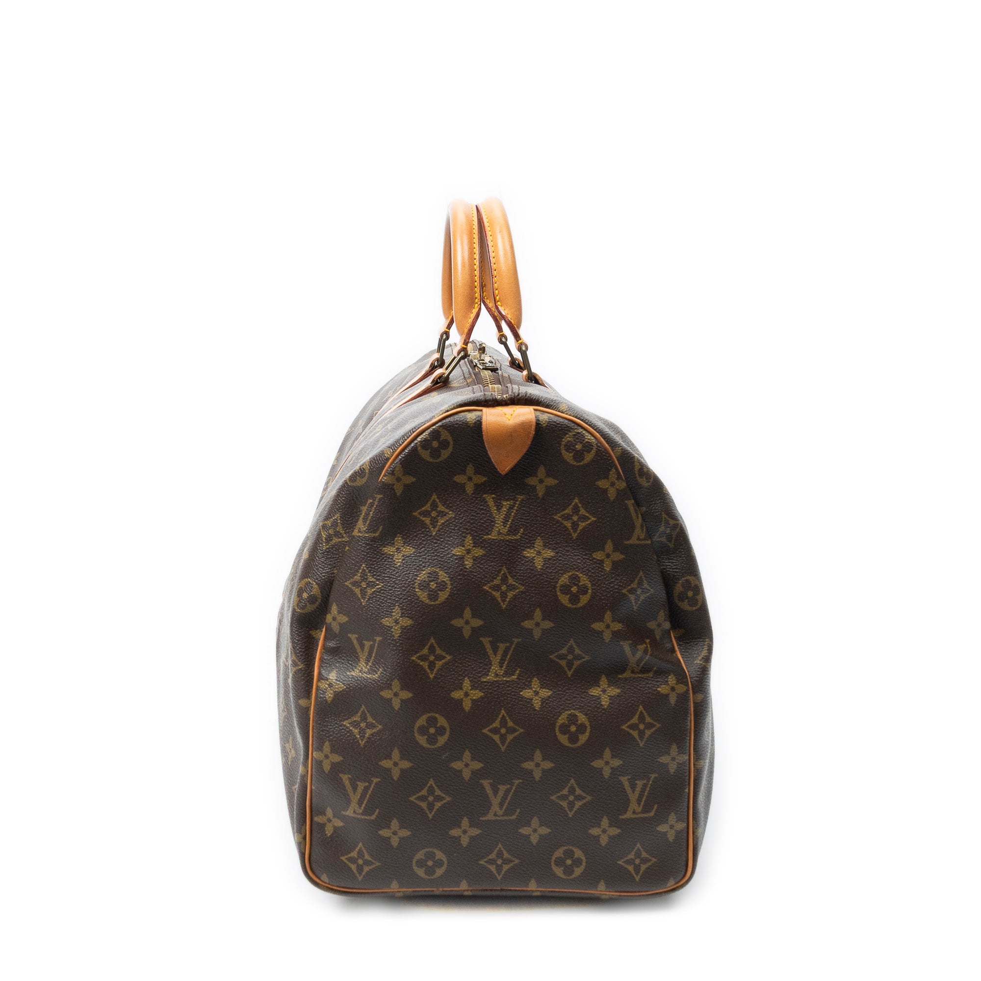 Travel Bag Keepall 50 Brown Monogram Canvas