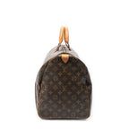 Travel Bag Keepall 50 Brown Monogram Canvas