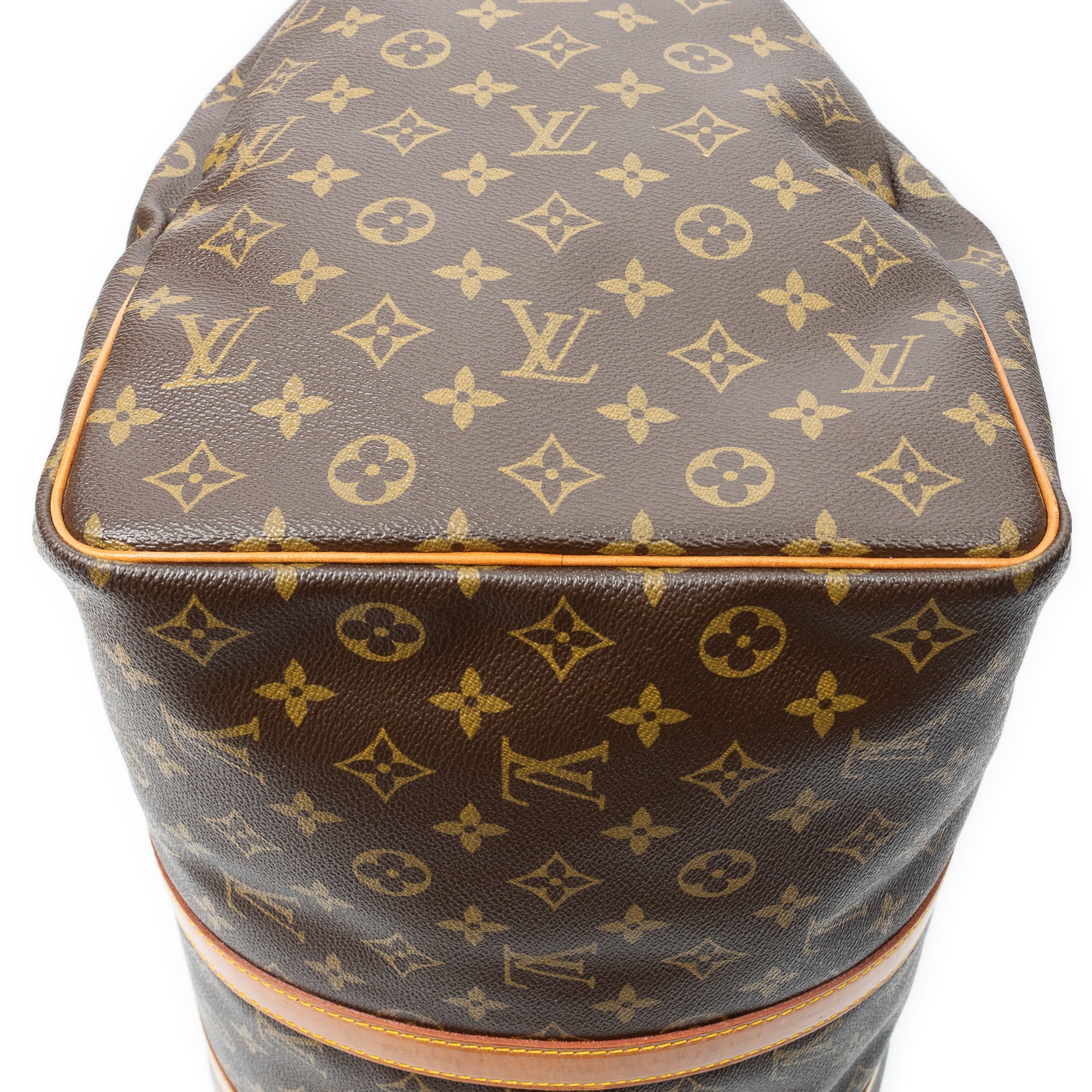 Travel Bag Keepall 50 Brown Monogram Canvas