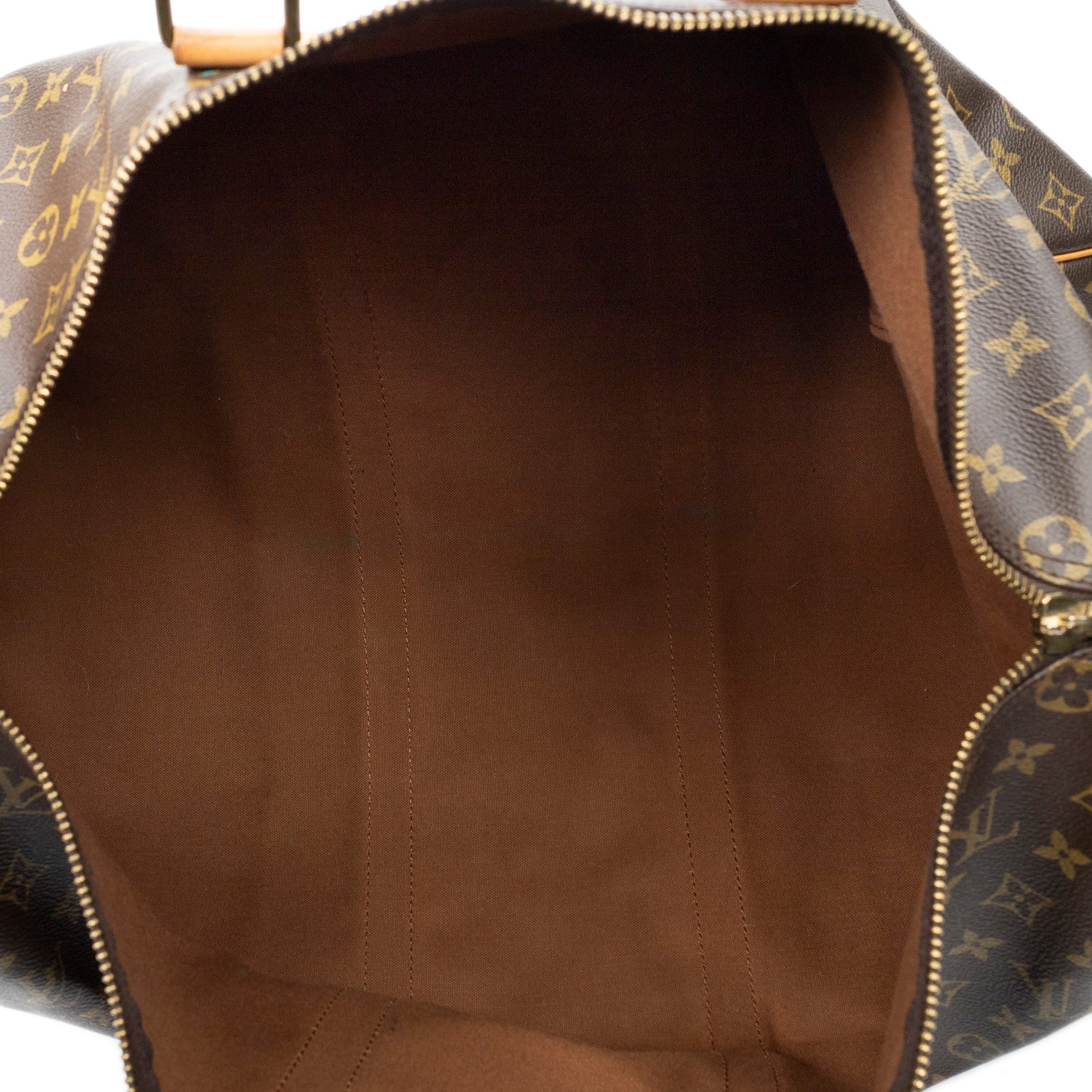 Travel Bag Keepall 50 Brown Monogram Canvas