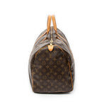 Travel Bag Keepall 50 Brown Monogram Canvas