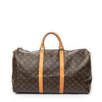 Travel Bag Keepall 50 Brown Monogram Canvas