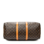 Travel Bag Keepall 50 Brown Monogram Canvas