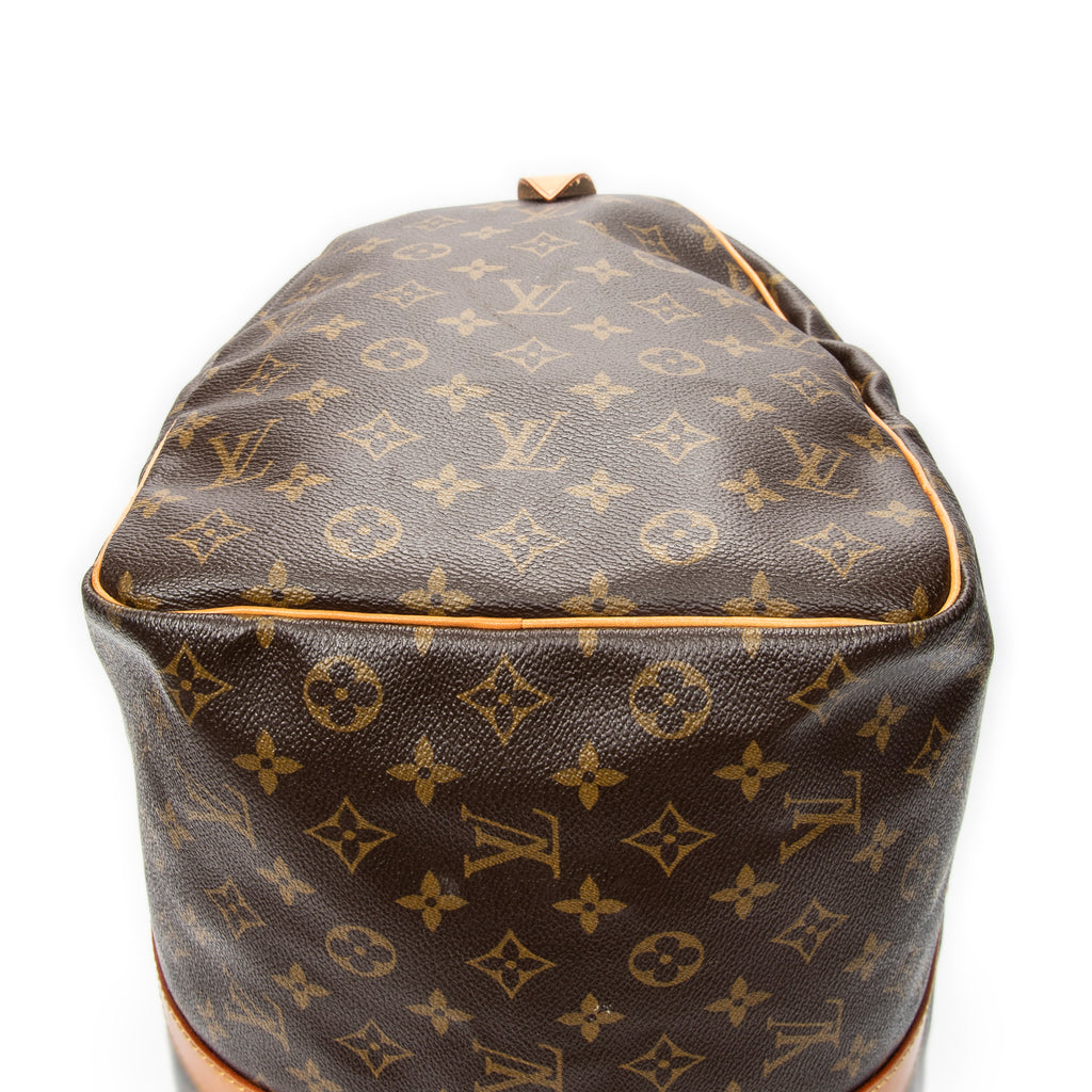 Travel Bag Keepall 50 Brown Monogram Canvas