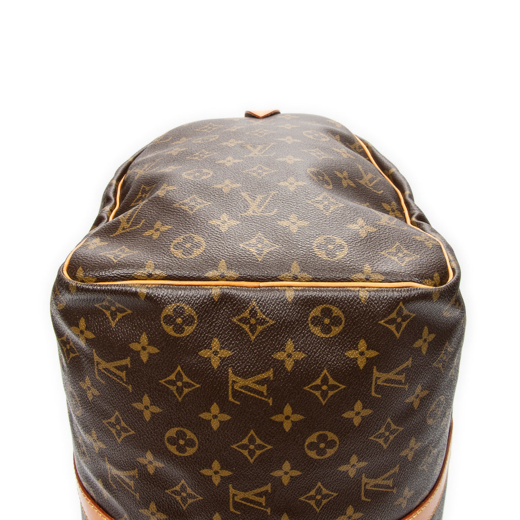 Travel Bag Keepall 50 Brown Monogram Canvas