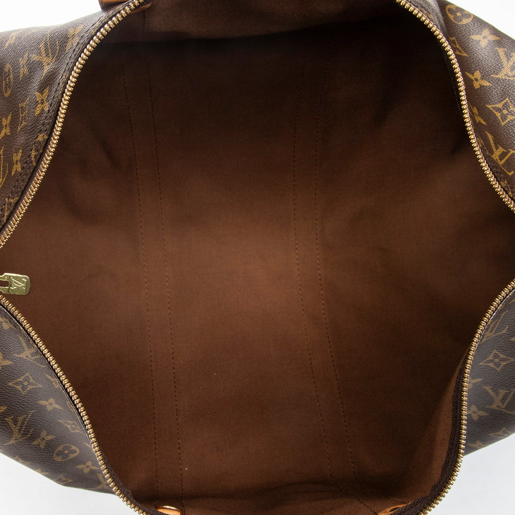 Travel Bag Keepall 50 Brown Monogram Canvas