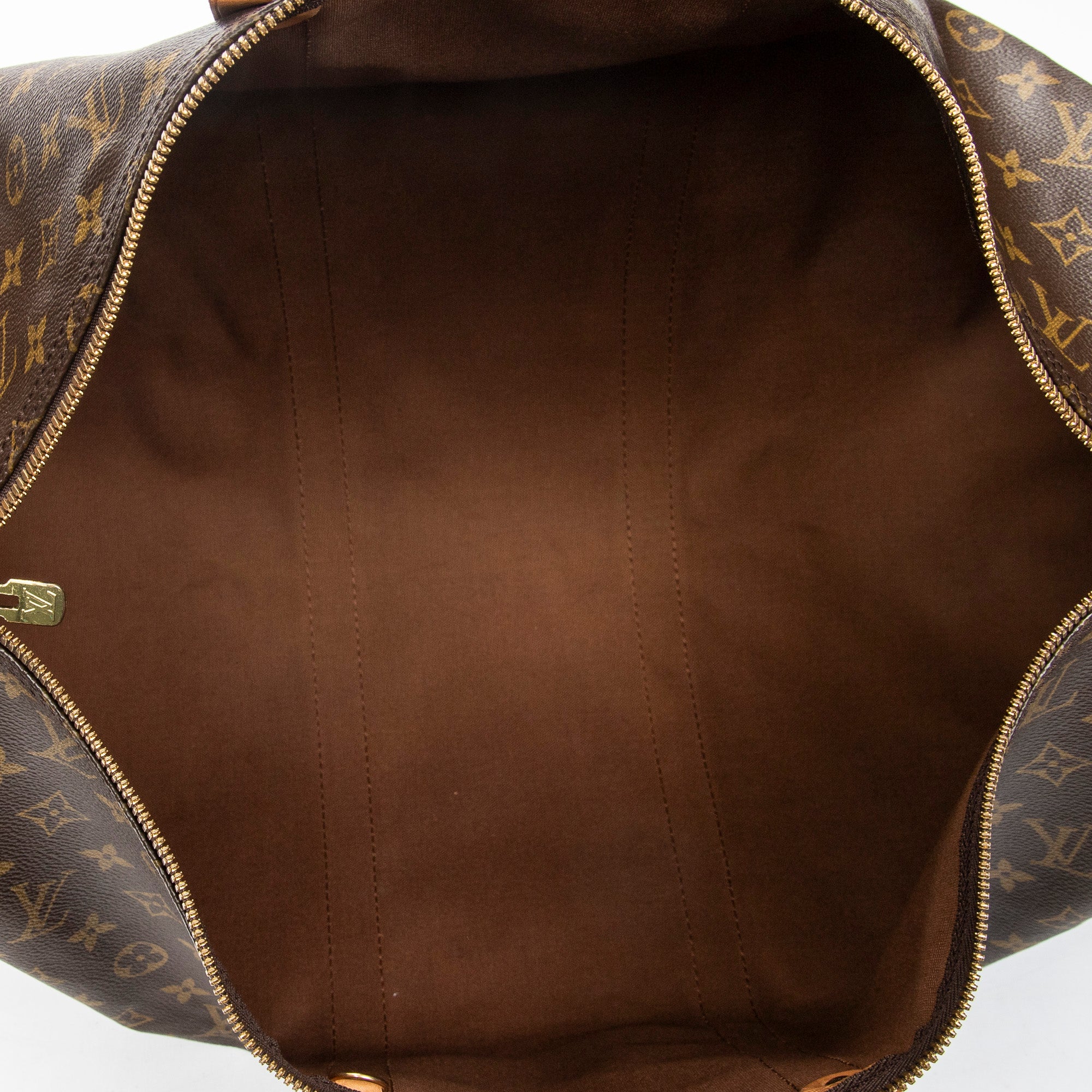 Travel Bag Keepall 50 Brown Monogram Canvas