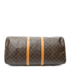 Travel Bag Keepall 55 Brown Monogram Canvas