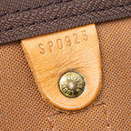 Travel Bag Keepall 55 Brown Monogram Canvas