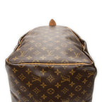 Travel Bag Keepall 55 Brown Monogram Canvas