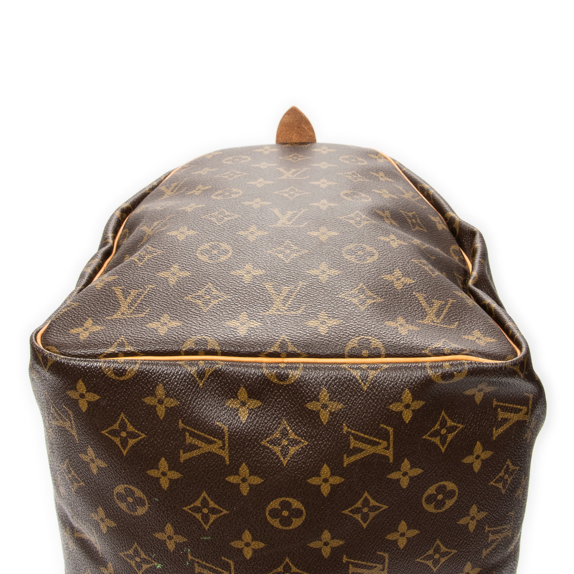 Travel Bag Keepall 55 Brown Monogram Canvas