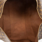 Travel Bag Keepall 55 Brown Monogram Canvas