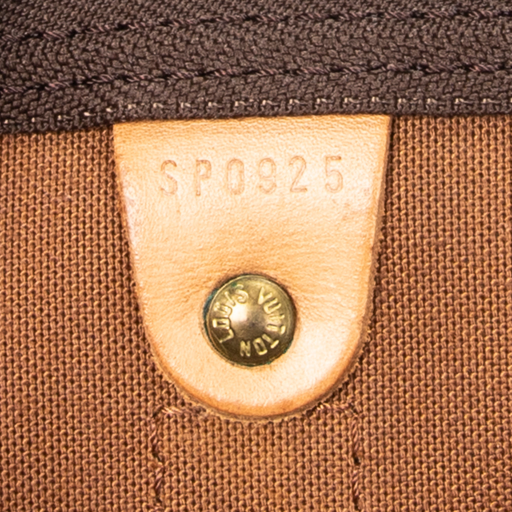 Travel Bag Keepall 55 Brown Monogram Canvas