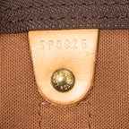 Travel Bag Keepall 55 Brown Monogram Canvas