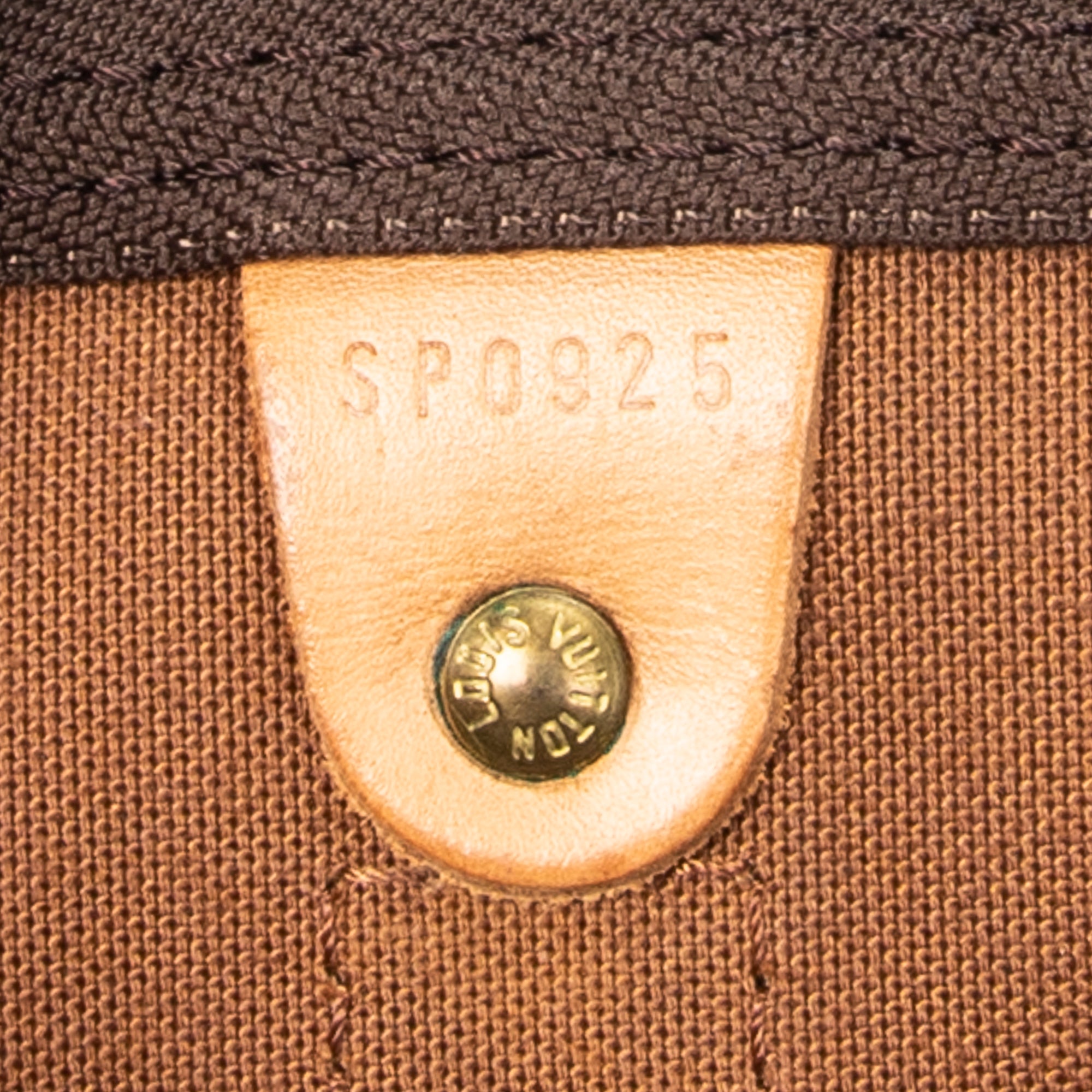 Travel Bag Keepall 55 Brown Monogram Canvas