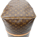 Travel Bag Keepall 55 Brown Monogram Canvas