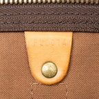 Travel Bag Keepall 55 Brown Monogram Canvas