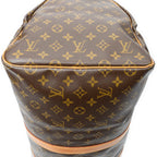 Travel Bag Keepall 55 Brown Monogram Canvas