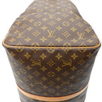 Travel Bag Keepall 55 Brown Monogram Canvas