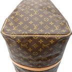 Travel Bag Keepall 55 Brown Monogram Canvas